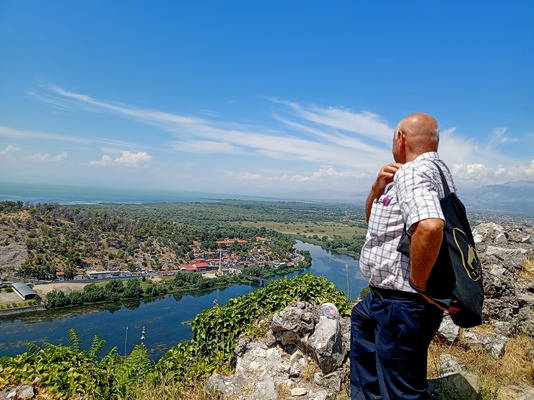 View from top of Castel