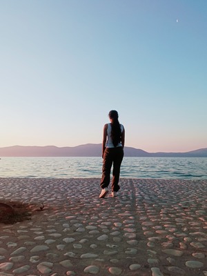 Kalyani on Beach